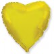 Шар - Сердце Золото / Heart Gold Flex Metal, 32", арт. 206500OV