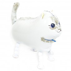 Фольгированный шар ходячая фигура с гелием (24''/61 см) Кошка 1 шт. (R943)